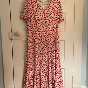 Talbots’s Tulip print dress size 12 NWOT